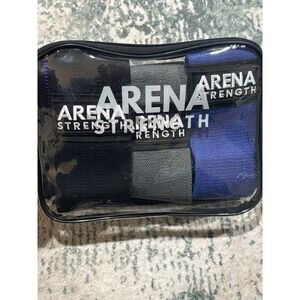 Arena Strength Workout  Guide Fabric Resistance Exercise Bands & Zippered Bag